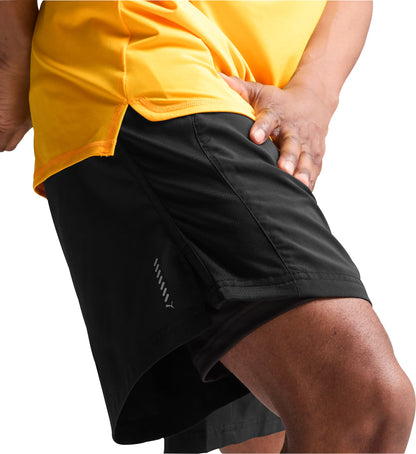 Puma Run Favourite Velocity 2 In 1 Mens Running Shorts - Black