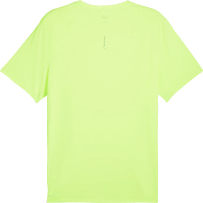 Puma Run Favourite Velocity Short Sleeve Mens Running Top - Green