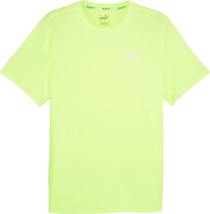 Puma Run Favourite Velocity Short Sleeve Mens Running Top - Green