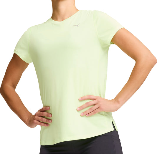 Puma Run Favourite Velocity Short Sleeve Womens Running Top - Green
