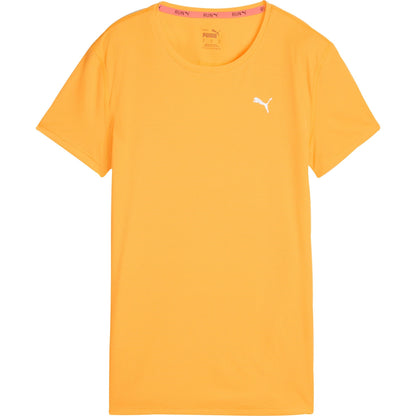 Puma Run Favourite Velocity Short Sleeve Womens Running Top - Orange