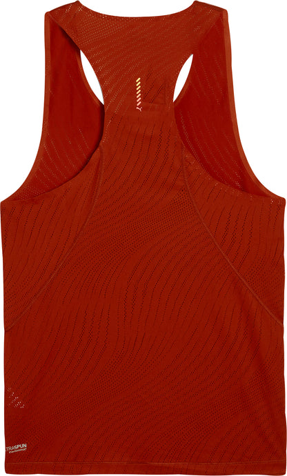 Puma Run Ultraspun Mens Running Vest - Red