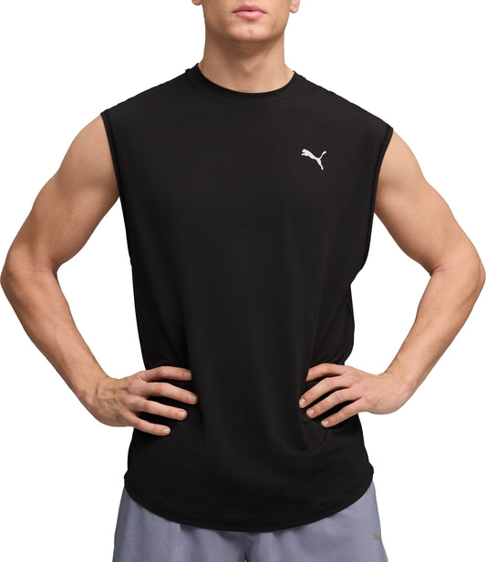 Puma Run coolCELL Mens Running Vest - Black