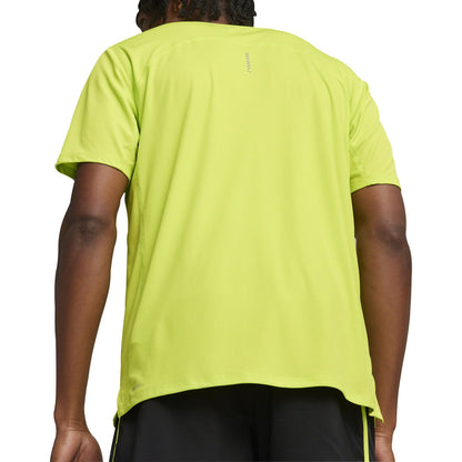 Puma Run Favourite Velocity Short Sleeve Mens Running Top - Green