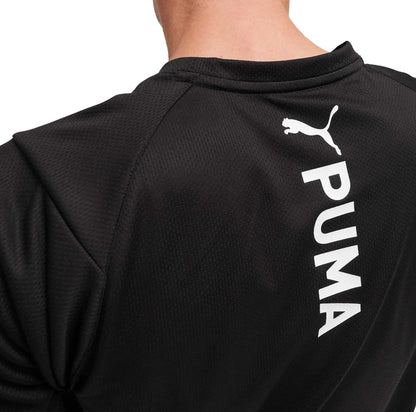 Puma UltraBreathe Short Sleeve Mens Training Top - Black