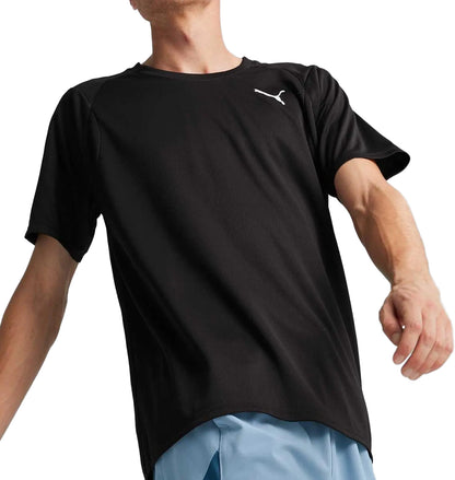 Puma UltraBreathe Short Sleeve Mens Training Top - Black