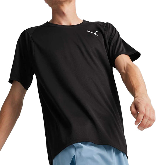 Puma UltraBreathe Short Sleeve Mens Training Top - Black