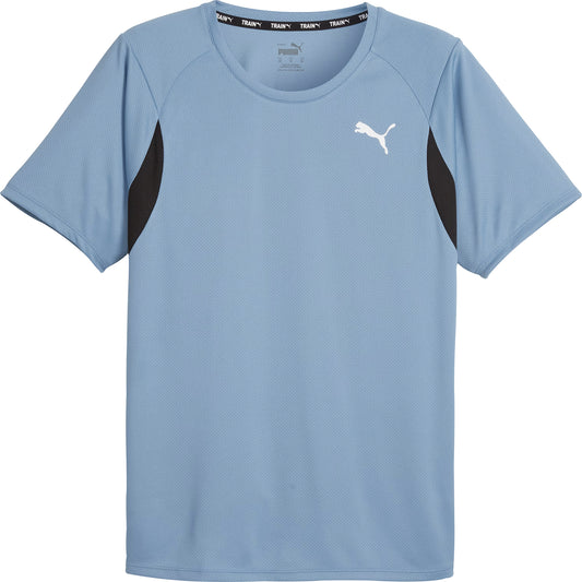 Puma UltraBreathe Short Sleeve Mens Training Top - Blue