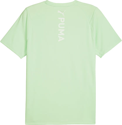 Puma UltraBreathe Short Sleeve Mens Training Top - Green