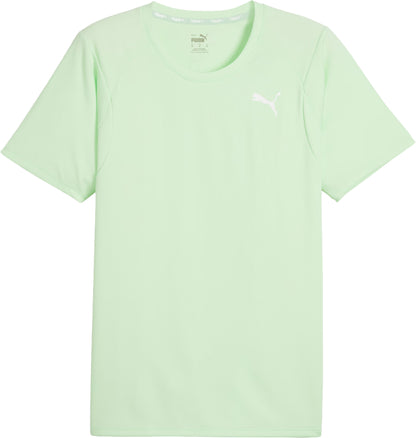 Puma UltraBreathe Short Sleeve Mens Training Top - Green