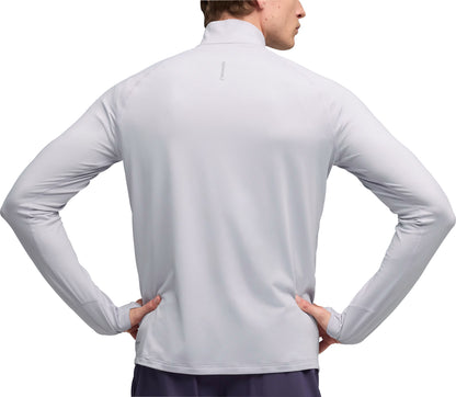 Puma Velocity Cloudspun Half Zip Long Sleeve Mens Running Top - Grey