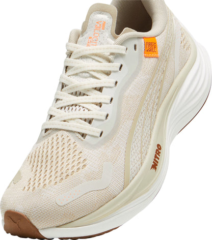 Puma Velocity Nitro 3 Womens Running Shoes - Cream