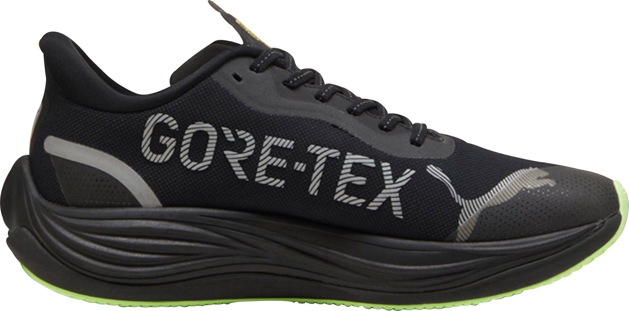 新品 PUMA Velocity NITRO 3 GORE-TEX 27cm Ⓗ Puma Velocity Nitro 3 GORE-TEX Mens Running Shoes - Black