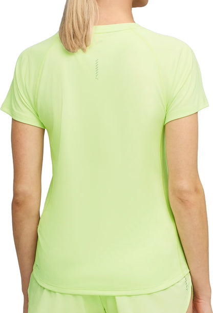 Puma Velocity Short Sleeve Womens Running Top - Green
