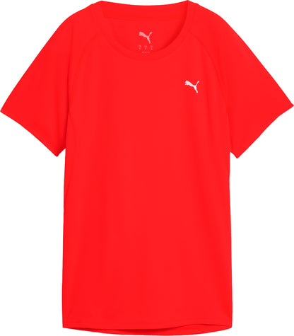 Puma Velocity Short Sleeve Womens Running Top - Red