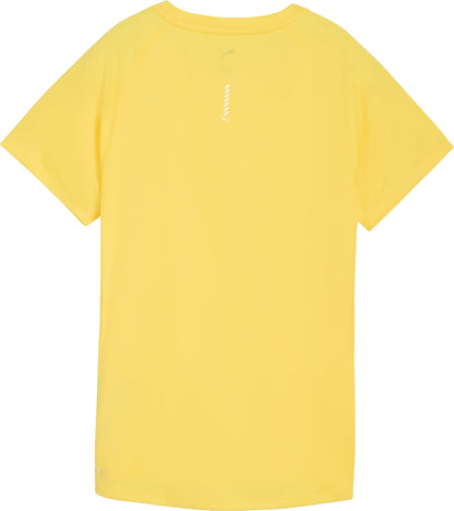 Puma Velocity Short Sleeve Womens Running Top - Yellow