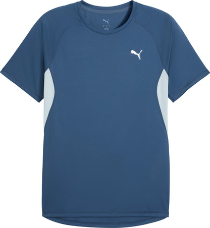 Puma Velocity Short Sleeve Mens Running Top - Blue