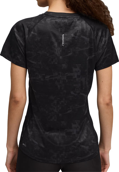 Puma Velocity Short Sleeve Womens Running Top - Black
