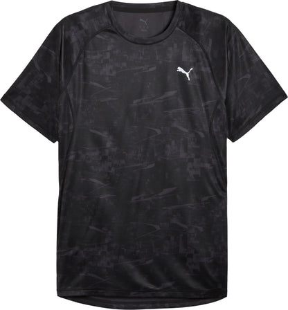 Puma Velocity Short Sleeve Mens Running Top - Black