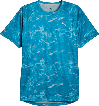 Puma Velocity Short Sleeve Mens Running Top - Blue