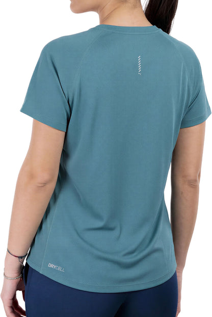 Puma Velocity Short Sleeve Womens Running Top - Green