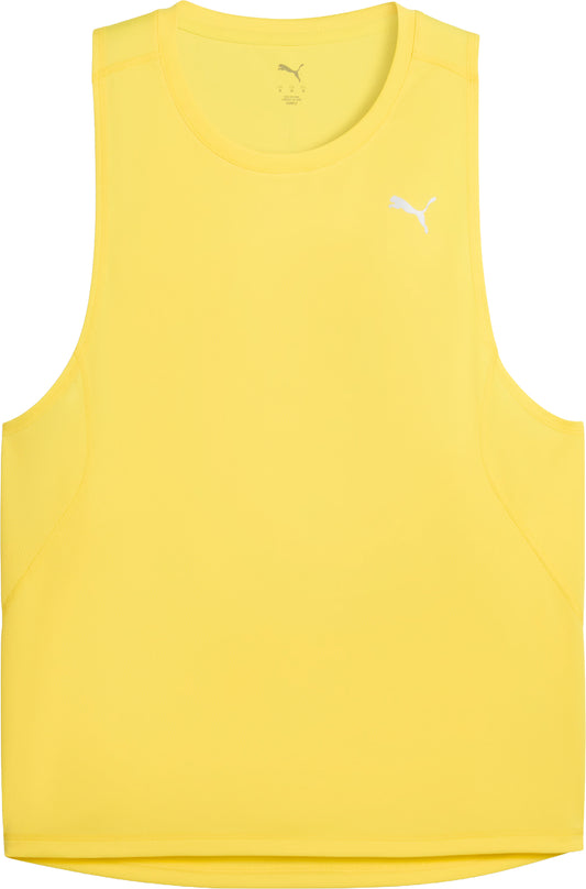 Puma Velocity Mens Running Vest - Yellow