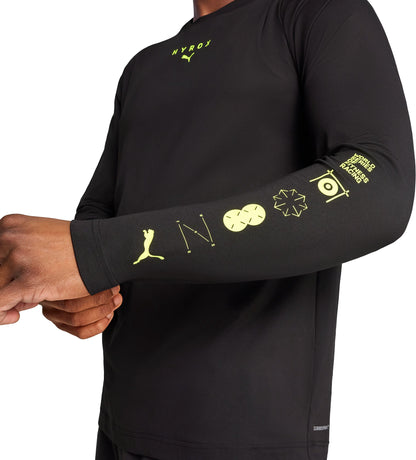Puma X HYROX CloudSpun Long Sleeve Mens Training Top - Black