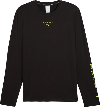 Puma X HYROX CloudSpun Long Sleeve Mens Training Top - Black