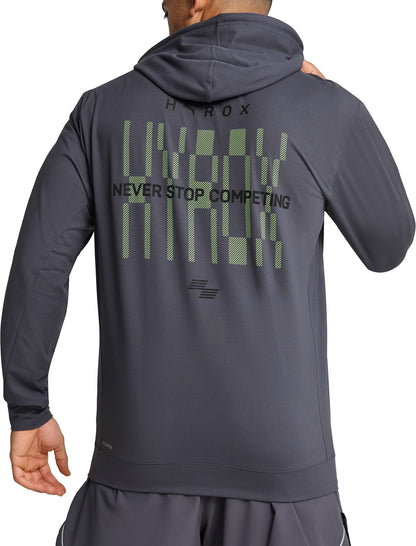 Puma X HYROX Cloudspun Mens Training Hoody - Grey