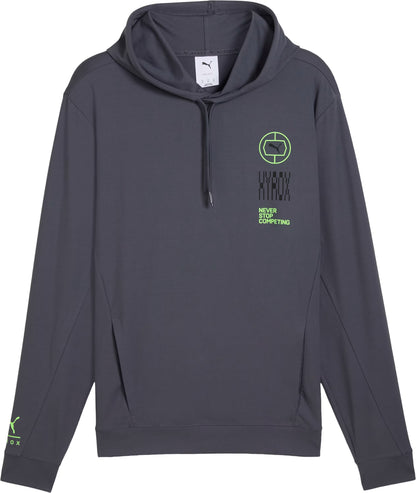 Puma X HYROX Cloudspun Mens Training Hoody - Grey