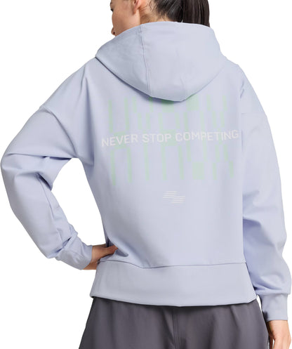 Puma X HYROX Cloudspun Womens Training Hoody - Blue
