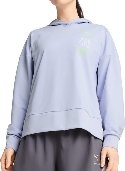 Puma X HYROX Cloudspun Womens Training Hoody - Blue