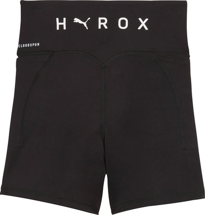 Puma X HYROX Cloudspun Womens Short Training Tights - Black