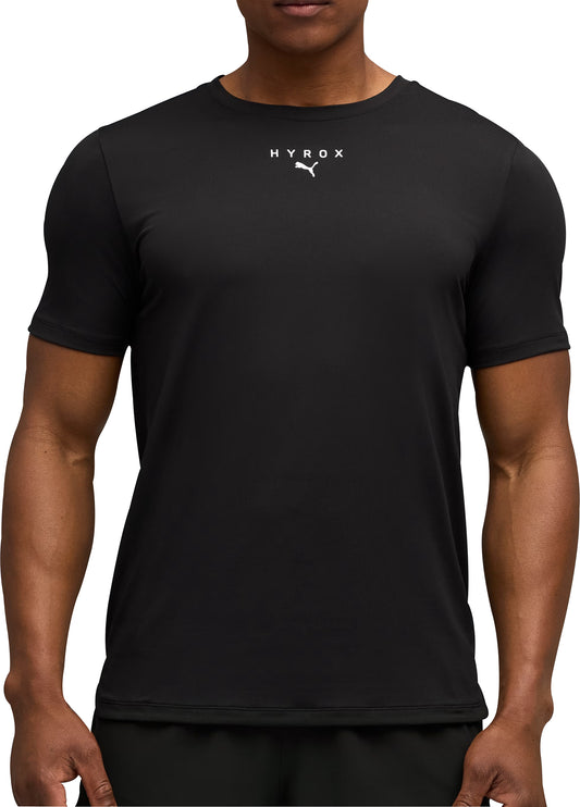 Puma X HYROX Cloudspun ThermoAdapt Short Sleeve Mens Training Top - Black