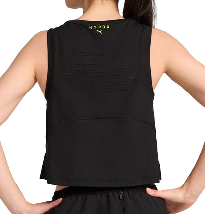 Puma X HYROX Cloudspun Womens Training Vest Tank Top - Black