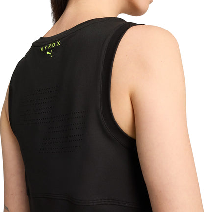 Puma X HYROX Cloudspun Womens Training Vest Tank Top - Black
