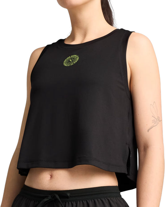 Puma X HYROX Cloudspun Womens Training Vest Tank Top - Black