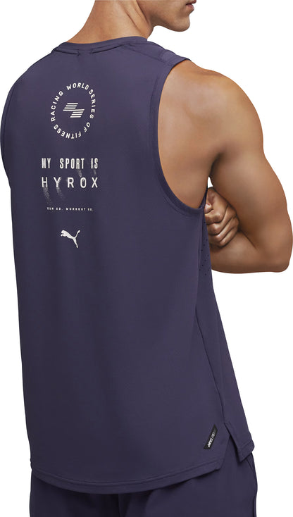 Puma X HYROX Dryelite Mens Training Vest - Purple