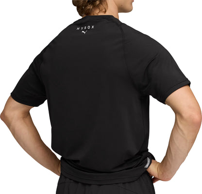 Puma X HYROX Dryelite Short Sleeve Mens Training Top - Black