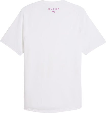 Puma X HYROX Dryelite Short Sleeve Mens Training Top - White