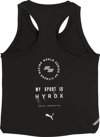 Puma X HYROX Dryelite Womens Training Vest Tank Top - Black