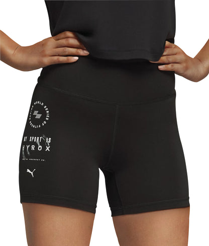 Puma X HYROX Essentials Womens Short Training Tights - Black