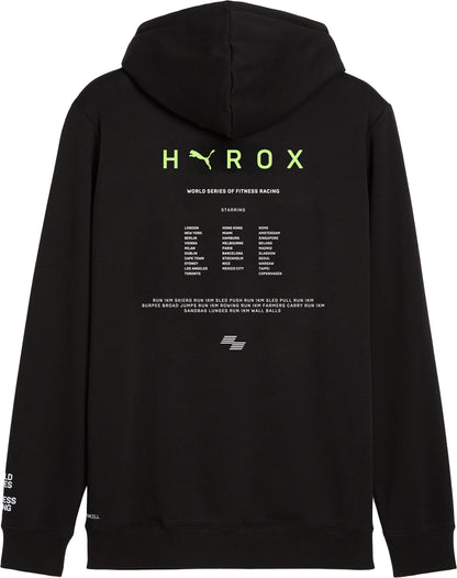 Puma X HYROX Heavyweight Mens Training Hoody - Black