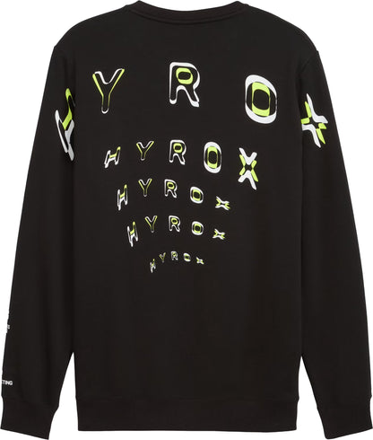 Puma X HYROX Heavyweight Mens Training Sweatshirt - Black