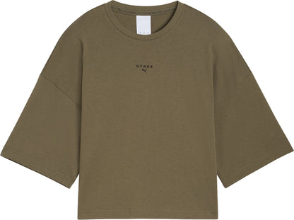 Puma X HYROX Oversized Short Sleeve Womens Training Top - Green