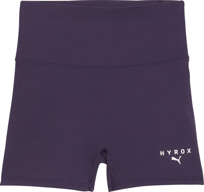Puma X HYROX Shape Luxe 3 Inch Womens Short Training Tights - Purple