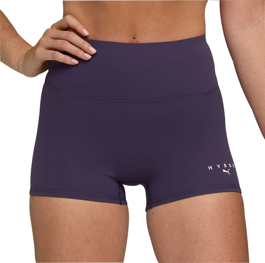 Puma X HYROX Shape Luxe 3 Inch Womens Short Training Tights - Purple