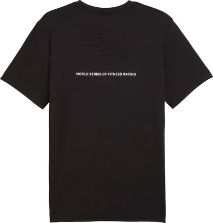 Puma X HYROX Cloudspun Short Sleeve Mens Training Top - Black