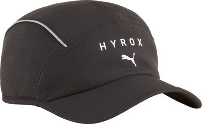 Puma X HYROX Short Visor 5 Panel Cap - Black