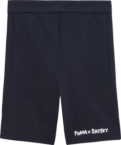 Puma X SAYSKY 7 Inch Womens Short Running Tights - Blue
